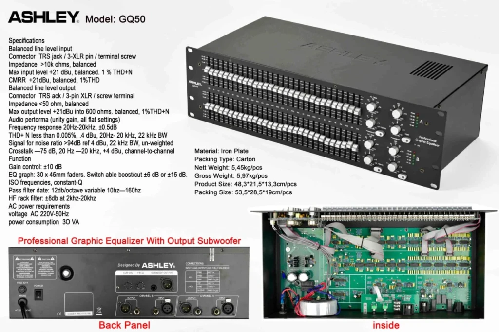 Equalizer Model : GQ50